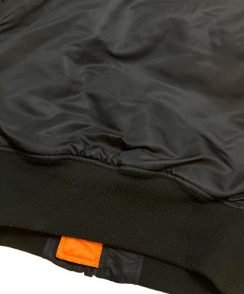 ALPHA INDUSTRIES（アルファインダストリーズ）ALPHA INDUSTRIES (アルファインダストリーズ) MA-1ジャケット ブラック サイズ:Ｍの古着・服飾アイテム