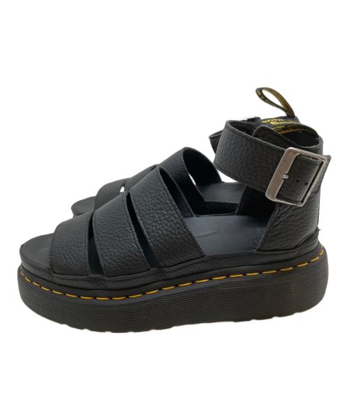 Dr.Martens（ドクターマーチン）Dr.Martens (ドクターマーチン) CLARISSA II QUAD ブラック サイズ:38(24CM)の古着・服飾アイテム