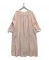 nest Robe (ネストローブ) サクラ染めリネンフレアーワンピース ピンク サイズ:F：7000円
