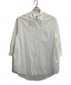 MM6 Maison Margielaエムエムシックスメゾンマルジェラ）の古着「Polka-6 Shirt Dress」｜ホワイト