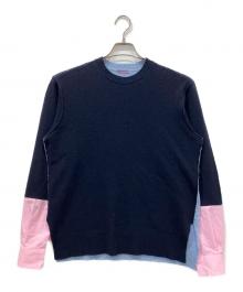 SueUNDERCOVER（スーアンダーカバー）の古着「ニット」｜ネイビー