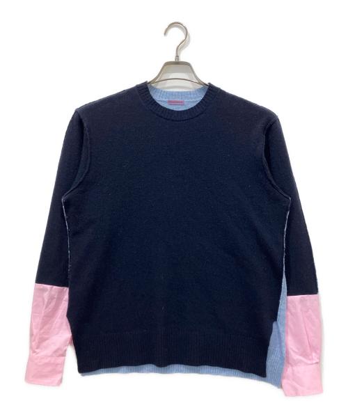SueUNDERCOVER（スーアンダーカバー）SueUNDERCOVER (スーアンダーカバー) ニット ネイビー サイズ:2の古着・服飾アイテム