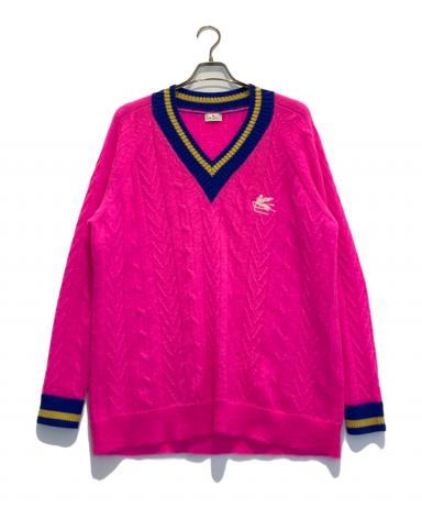 中古・古着通販】ETRO (エトロ) オーバーサイズモヘアケーブルニット