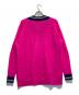 ETRO (エトロ) オーバーサイズモヘアケーブルニットセーター ピンク サイズ:40(M〜Lサイズ相当)：12000円