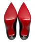中古・古着 Christian Louboutin (クリスチャン・ルブタン) 型押しハイヒールパンプス ブラック サイズ:37：30000円