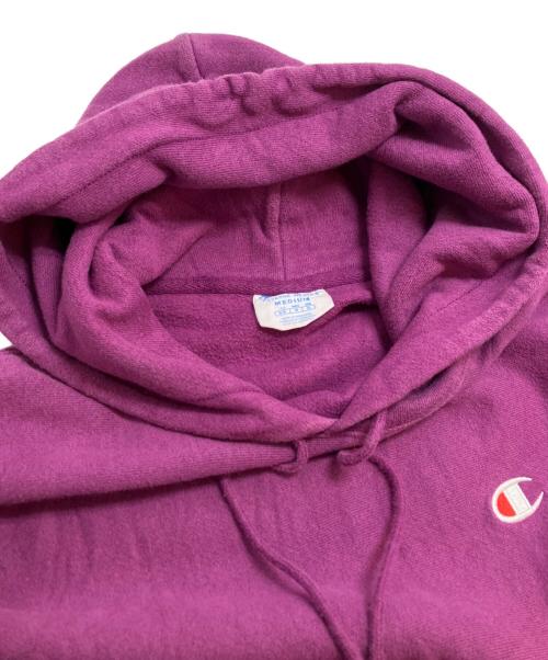 Champion REVERSE WEAVE（チャンピオン リバース ウィーブ）Champion REVERSE WEAVE (チャンピオン リバース ウィーブ) パーカー パープル サイズ:Mの古着・服飾アイテム