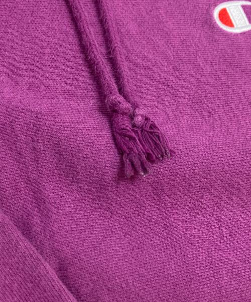 Champion REVERSE WEAVE（チャンピオン リバース ウィーブ）Champion REVERSE WEAVE (チャンピオン リバース ウィーブ) パーカー パープル サイズ:Mの古着・服飾アイテム