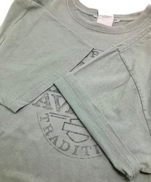HARLEY-DAVIDSON（ハーレーダビッドソン）HARLEY-DAVIDSON (ハーレーダビッドソン) 両面プリントTシャツ カーキ サイズ:表記なしの古着・服飾アイテム