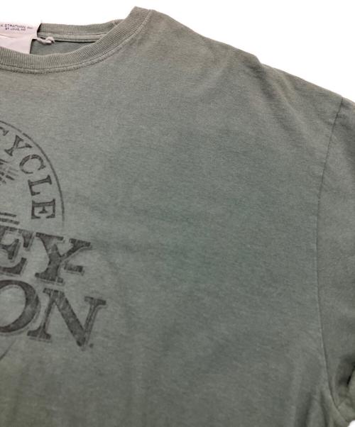 HARLEY-DAVIDSON（ハーレーダビッドソン）HARLEY-DAVIDSON (ハーレーダビッドソン) 両面プリントTシャツ カーキ サイズ:表記なしの古着・服飾アイテム
