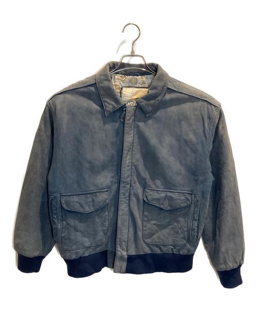 G-III（ジースリー）G-III (ジースリー) A-2タイプフライトジャケット ネイビー サイズ:Mの古着・服飾アイテム