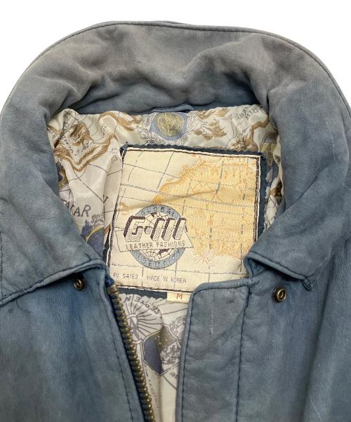 G-III（ジースリー）G-III (ジースリー) A-2タイプフライトジャケット ネイビー サイズ:Mの古着・服飾アイテム