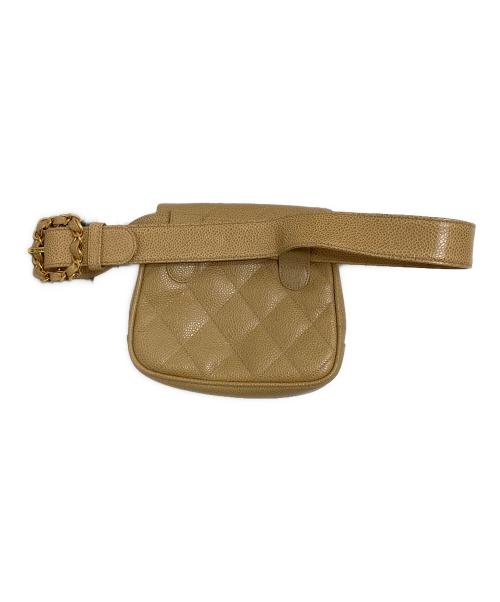 CHANEL（シャネル）CHANEL (シャネル) ウエストバッグ ベージュの古着・服飾アイテム
