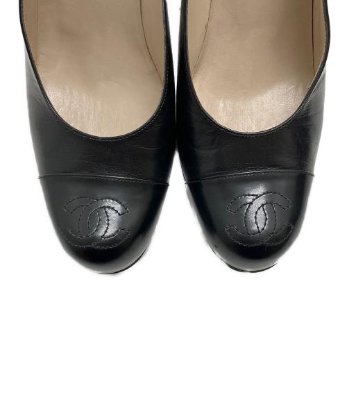 CHANEL（シャネル）CHANEL (シャネル) パンプス ブラック サイズ:35の古着・服飾アイテム