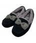 UGG（アグ）の古着「ANSLEY リボンモカシン」｜ブラック