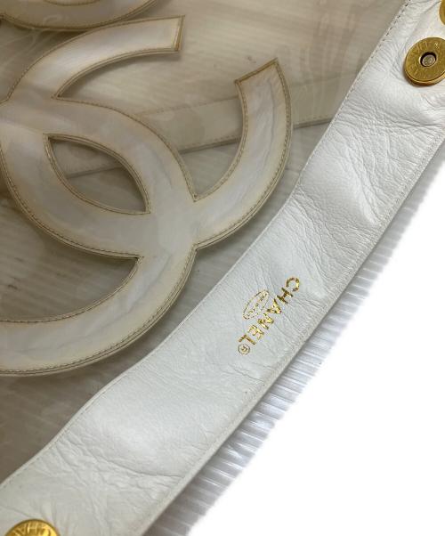 CHANEL（シャネル）CHANEL (シャネル) ココマーク トートバッグ ホワイトの古着・服飾アイテム