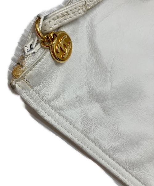 CHANEL（シャネル）CHANEL (シャネル) ココマーク トートバッグ ホワイトの古着・服飾アイテム