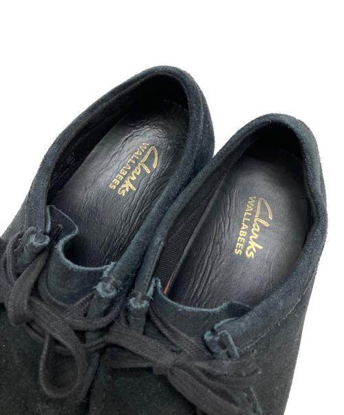 CLARKS（クラークス）CLARKS (クラークス) ワラビーシューズ ブラック サイズ:UK7 1/2/26.0cmの古着・服飾アイテム