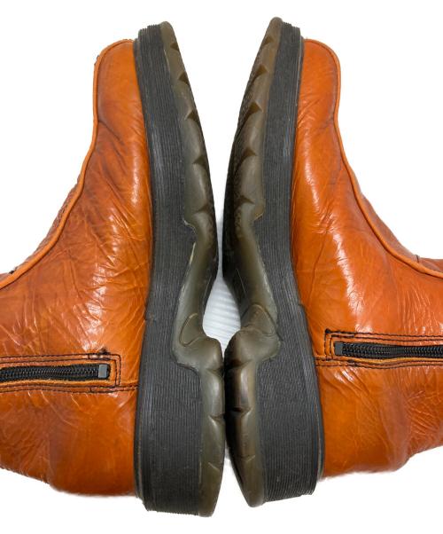 Dr.Martens（ドクターマーチン）Dr.Martens (ドクターマーチン) スクエアブーツ ブラウン サイズ:6の古着・服飾アイテム