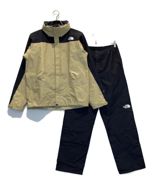 THE NORTH FACE（ザ ノース フェイス）THE NORTH FACE (ザ ノース フェイス) RAINTEX PLASMAジャケット×パンツセット ベージュ サイズ:Mの古着・服飾アイテム