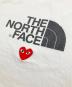 中古・古着 PLAY COMME des GARCONS (プレイコムデギャルソン) THE NORTH FACE (ザ ノース フェイス) コラボプリントTシャツ ホワイト サイズ:L：9000円