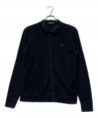 FRED PERRYフレッドペリー）の古着「ニットポロシャツ」｜ブラック
