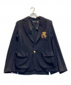 POLO RALPH LAURENポロ・ラルフローレン）の古着「金釦テーラードジャケット」｜ネイビー