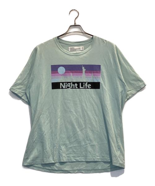 DAIRIKU（ダイリク）DAIRIKU (ダイリク) Night Life Dolman-Sleeve T-shirt ミント サイズ:Lの古着・服飾アイテム