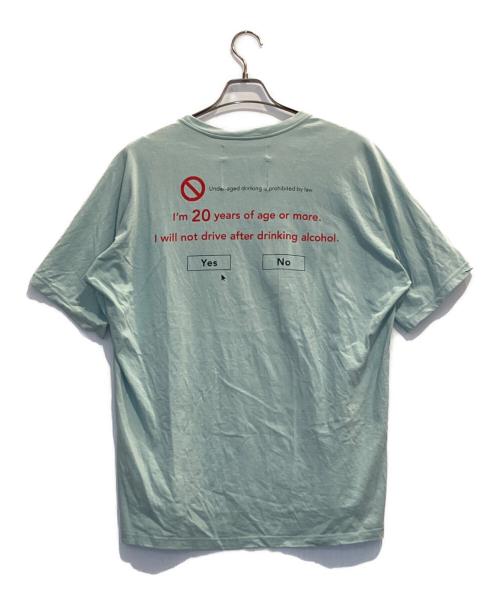 DAIRIKU（ダイリク）DAIRIKU (ダイリク) Night Life Dolman-Sleeve T-shirt ミント サイズ:Lの古着・服飾アイテム