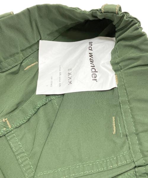 and wander（アンドワンダー）and wander (アンドワンダー) 60/40 cloth short pants カーキ サイズ:1の古着・服飾アイテム