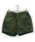 and wander（アンドワンダー）の古着「60/40 cloth short pants」｜カーキ