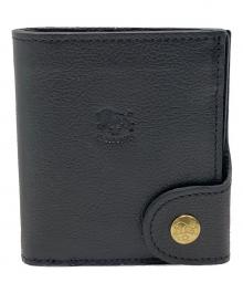 IL BISONTE（イル ビゾンテ）の古着「2つ折り財布」｜ブラック