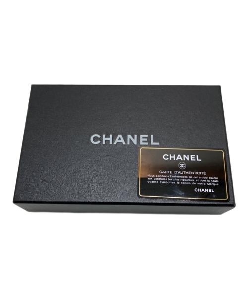 CHANEL（シャネル）CHANEL (シャネル) ココマーク ロングウォレット ブラックの古着・服飾アイテム