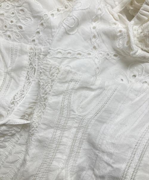 MAISON SPECIAL（メゾンスペシャル）MAISON SPECIAL (メゾンスペシャル) 2way Cotton Puff Sleeve Bustier ホワイト サイズ:Mの古着・服飾アイテム