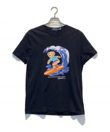POLO RALPH LAUREN（ポロ・ラルフローレン）の古着「Tシャツ」｜ブラック
