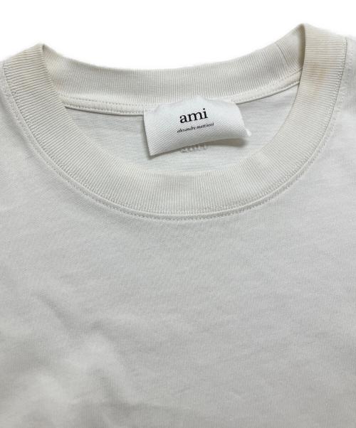 AMI Alexandre Mattiussi（アミアレクサンドルマテュッシ）AMI Alexandre Mattiussi (アミアレクサンドルマテュッシ) Tシャツ ホワイト サイズ:Mの古着・服飾アイテム