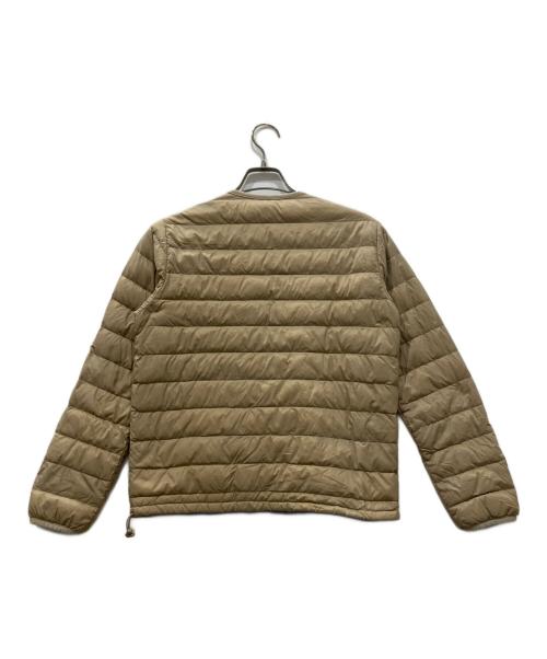 DANTON（ダントン）DANTON (ダントン) Crew Neck Inner Down Jacket ベージュ サイズ:表記なしの古着・服飾アイテム