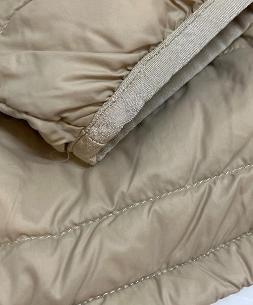 DANTON（ダントン）DANTON (ダントン) Crew Neck Inner Down Jacket ベージュ サイズ:表記なしの古着・服飾アイテム