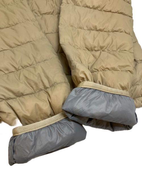 DANTON（ダントン）DANTON (ダントン) Crew Neck Inner Down Jacket ベージュ サイズ:表記なしの古着・服飾アイテム