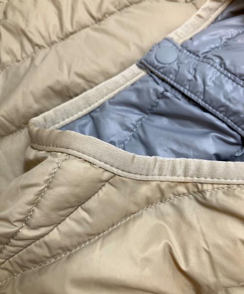DANTON（ダントン）DANTON (ダントン) Crew Neck Inner Down Jacket ベージュ サイズ:表記なしの古着・服飾アイテム