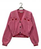 MAISON SPECIALメゾンスペシャル）の古着「Heart Jacquard Short Length」｜ピンク