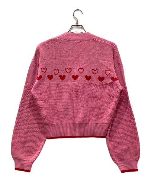 MAISON SPECIAL（メゾンスペシャル）MAISON SPECIAL (メゾンスペシャル) Heart Jacquard Short Length ピンク サイズ:FREEの古着・服飾アイテム