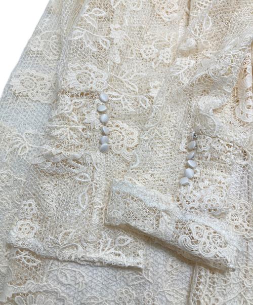 Ameri VINTAGE（アメリヴィンテージ）Ameri VINTAGE (アメリヴィンテージ) マキシ丈レースアップドレス アイボリー サイズ:Mの古着・服飾アイテム