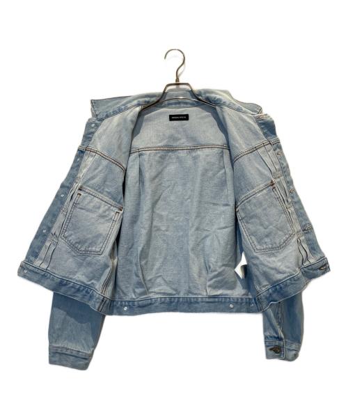 MAISON SPECIAL（メゾンスペシャル）MAISON SPECIAL (メゾンスペシャル) Mud Draw Ring Die Denim Jacket インディゴ サイズ:Ｆｒｅｅの古着・服飾アイテム