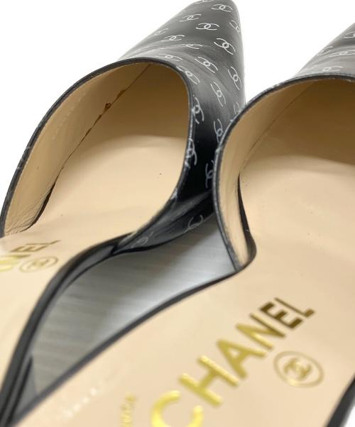CHANEL（シャネル）CHANEL (シャネル) ヒールサンダル ブラック サイズ:36の古着・服飾アイテム