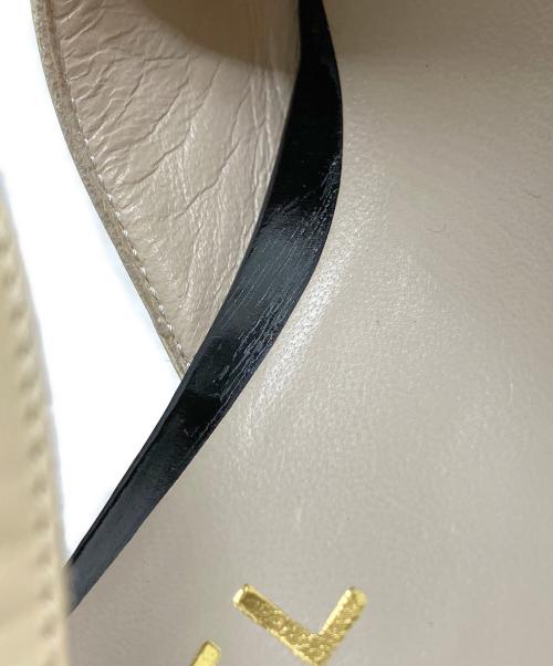CHANEL（シャネル）CHANEL (シャネル) スリングバックバイカラーパンプス アイボリー サイズ:36の古着・服飾アイテム