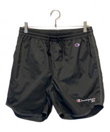 Champion×WIND AND SEA（チャンピオン×ウィンダンシー）の古着「パンツ」｜ブラック