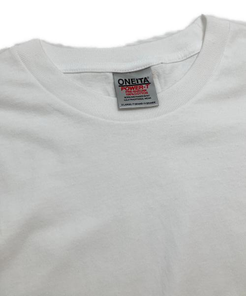 ONEITA（オニータ）ONEITA (オニータ) Great Land (グレートランド) ロングスリーブカットソー ホワイト サイズ:XL 未使用品の古着・服飾アイテム