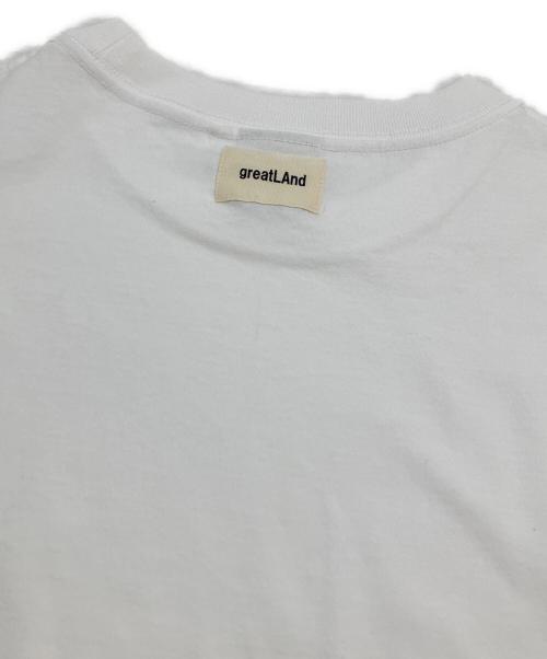 ONEITA（オニータ）ONEITA (オニータ) Great Land (グレートランド) ロングスリーブカットソー ホワイト サイズ:XL 未使用品の古着・服飾アイテム