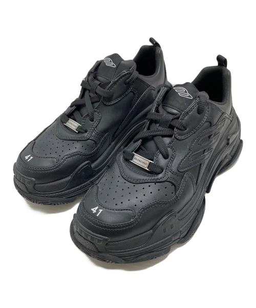 BALENCIAGA（バレンシアガ）BALENCIAGA (バレンシアガ) Triple S Sporty スニーカー ブラック サイズ:27の古着・服飾アイテム
