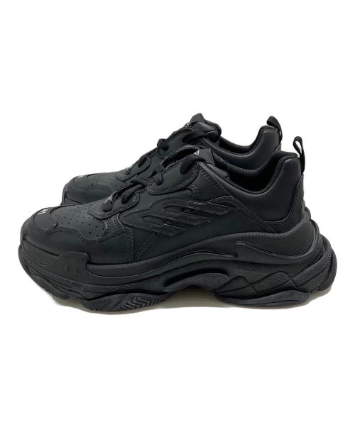 BALENCIAGA（バレンシアガ）BALENCIAGA (バレンシアガ) Triple S Sporty スニーカー ブラック サイズ:27の古着・服飾アイテム